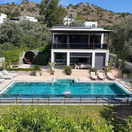 Sea View In Upscale Yalikavak 빌라 Bodrum